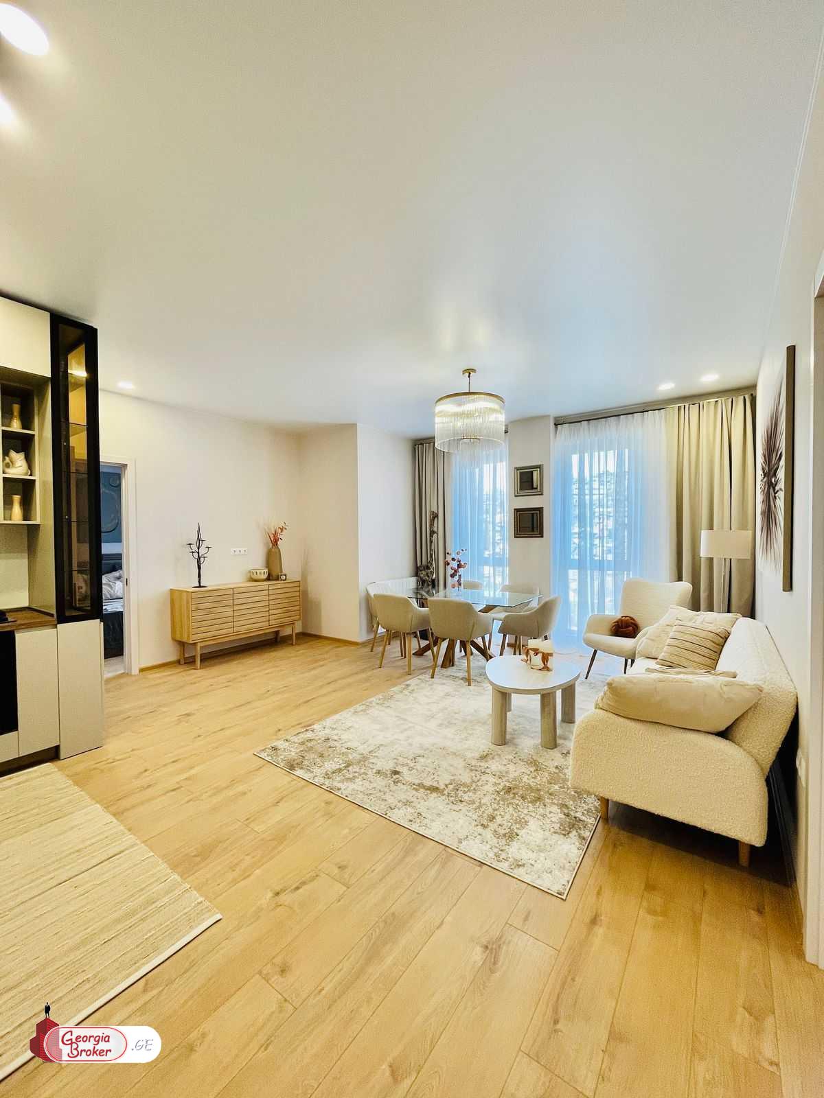 nearly repaired 3-room apartment for sale