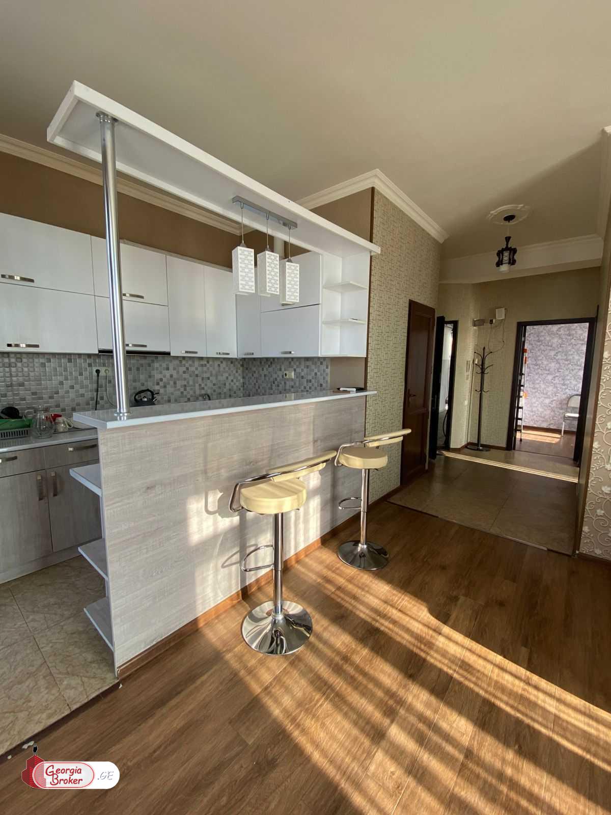 ქირავდება ახალი გარემონტებული 3 ოთახიანი ბინა