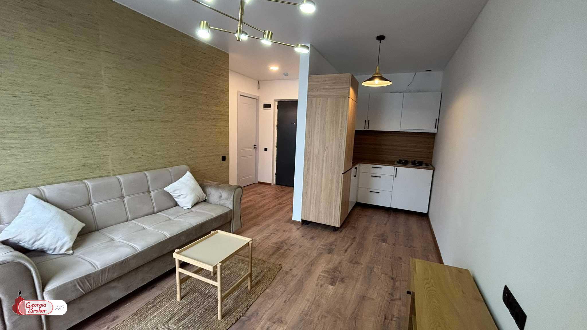 nearly repaired 2-room apartment for sale