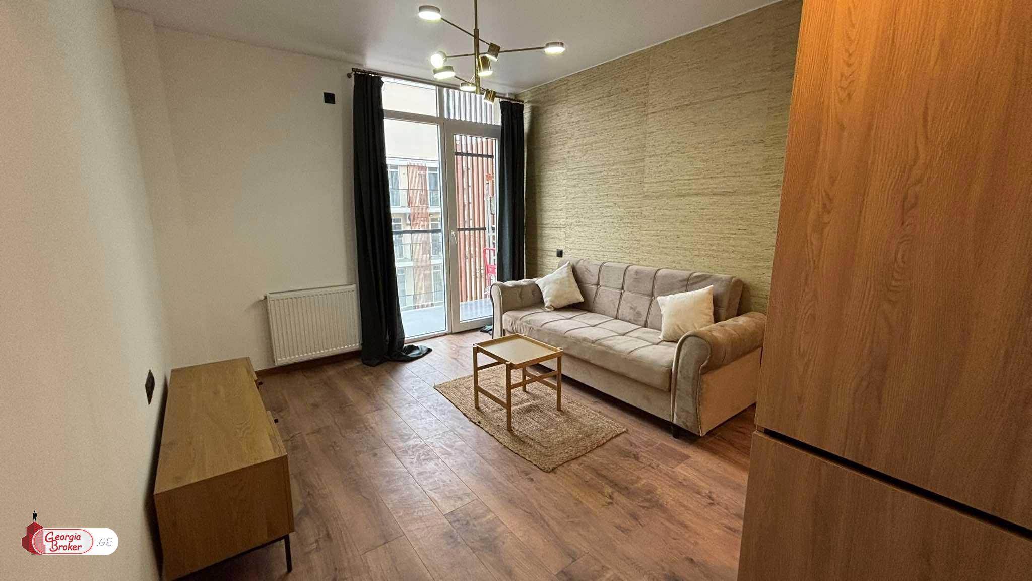 nearly repaired 2-room apartment for sale