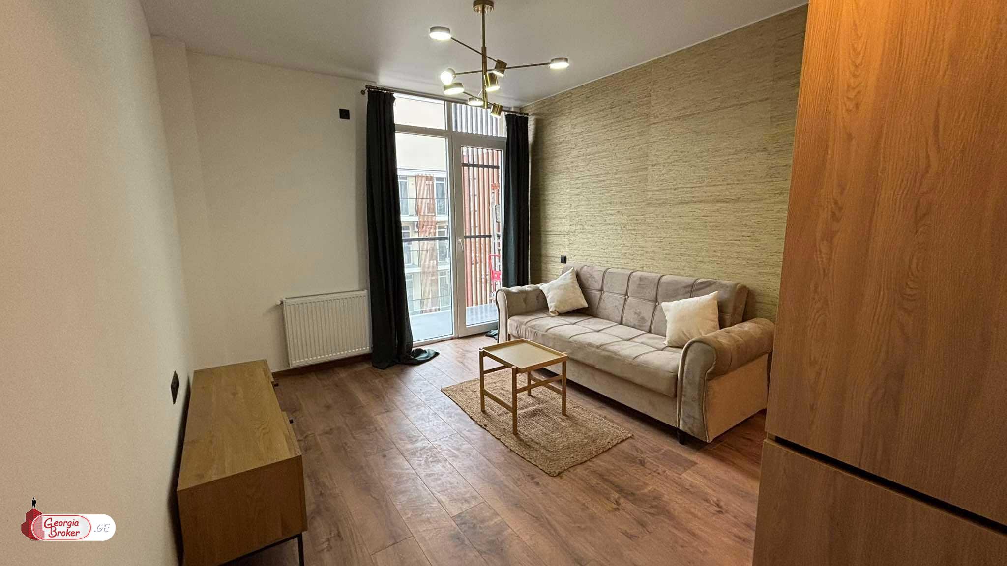 nearly repaired 2-room apartment for sale