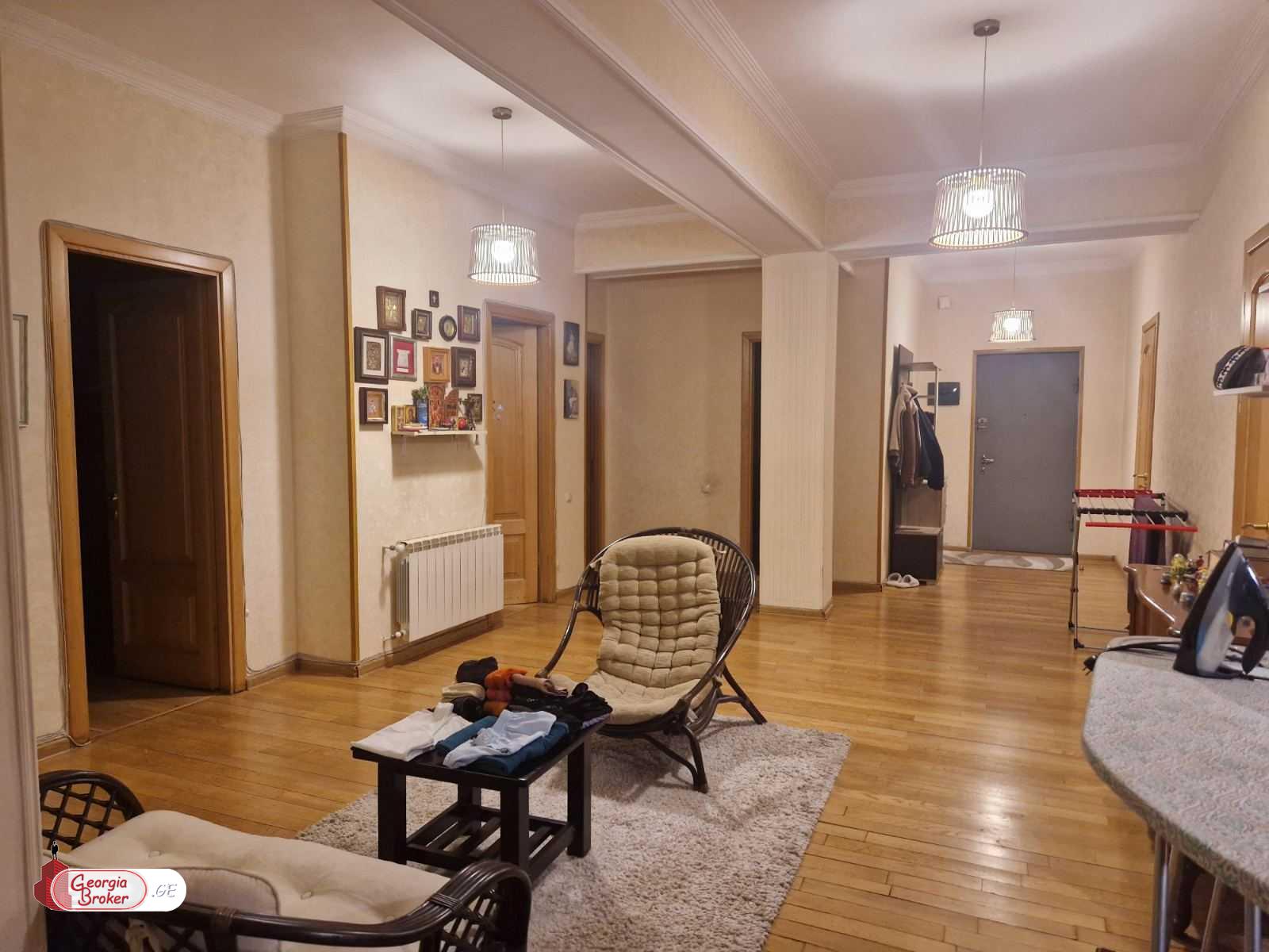 nearly repaired 5-room apartment for sale