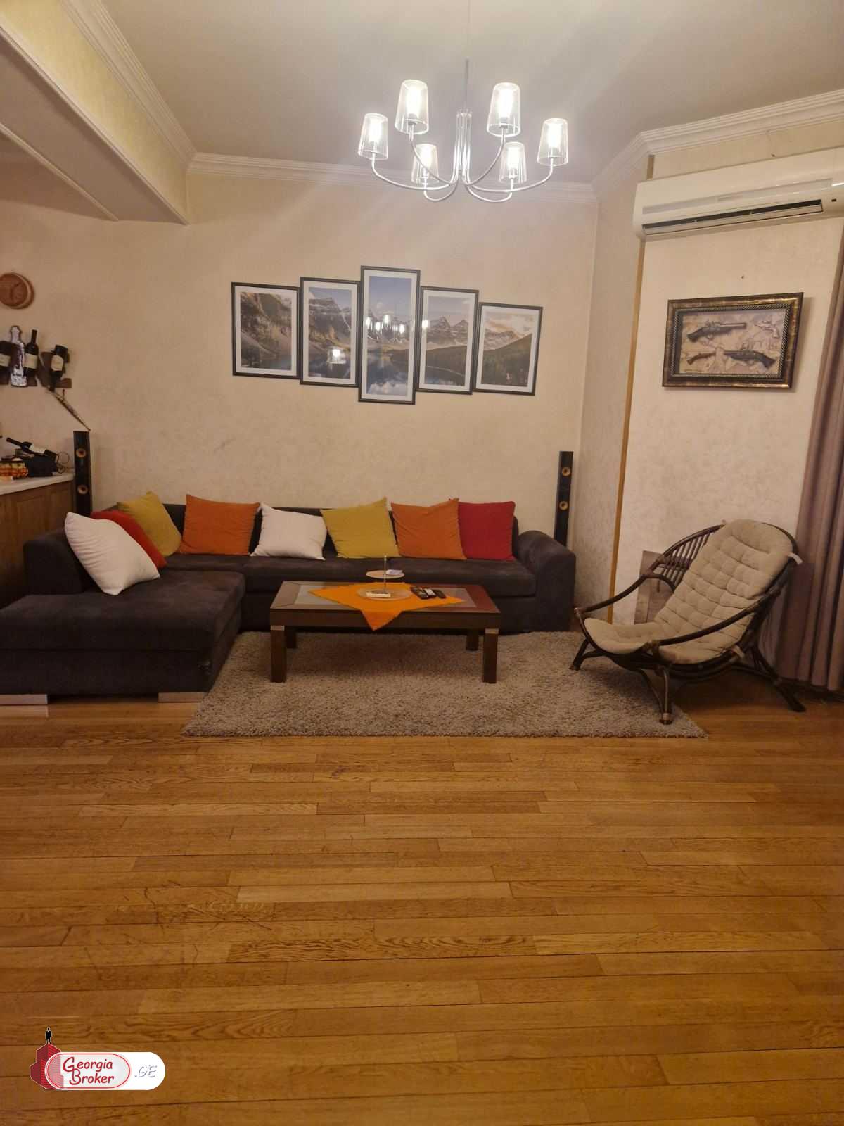 nearly repaired 5-room apartment for sale