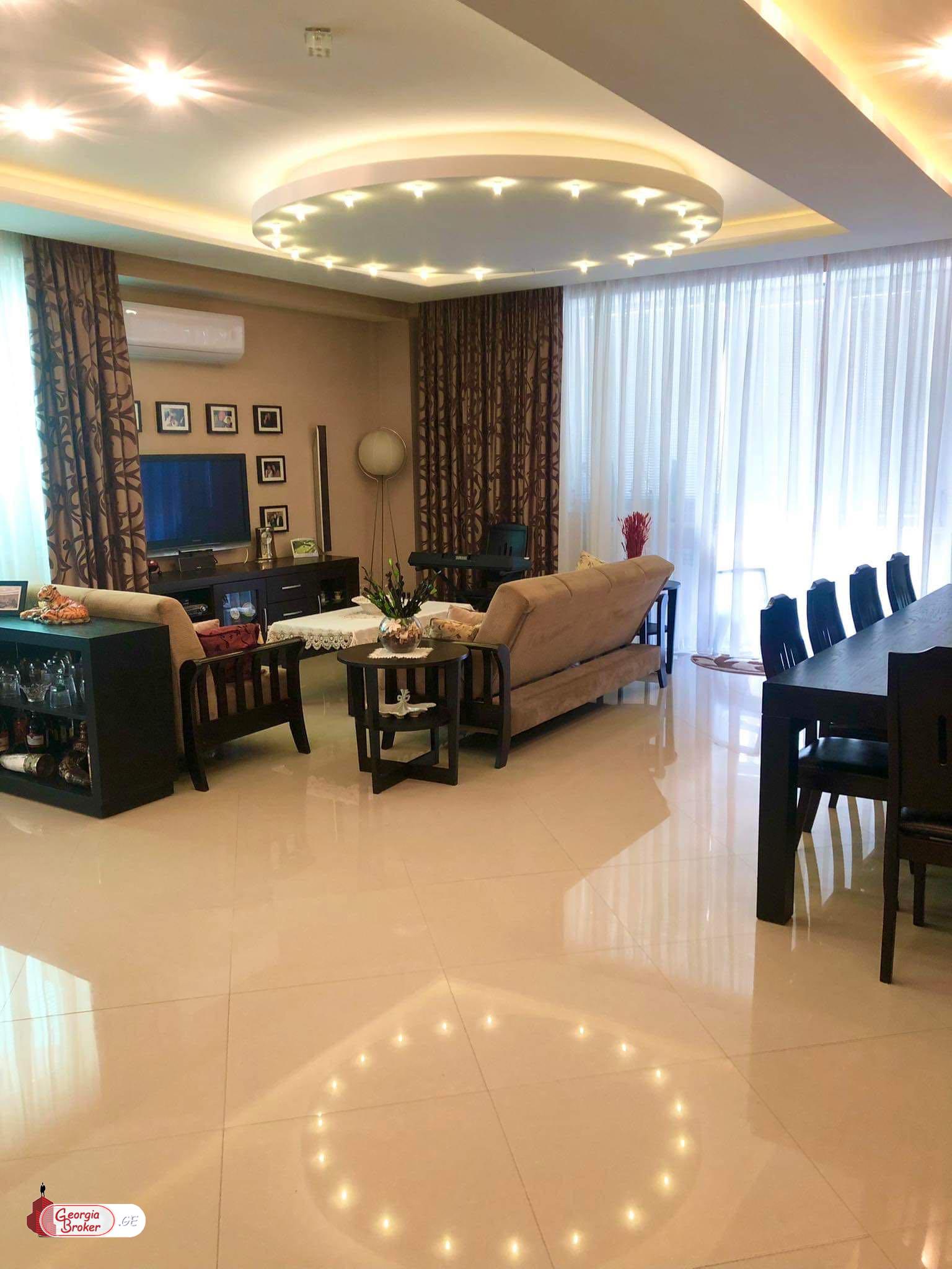 nearly repaired 5-room apartment for sale