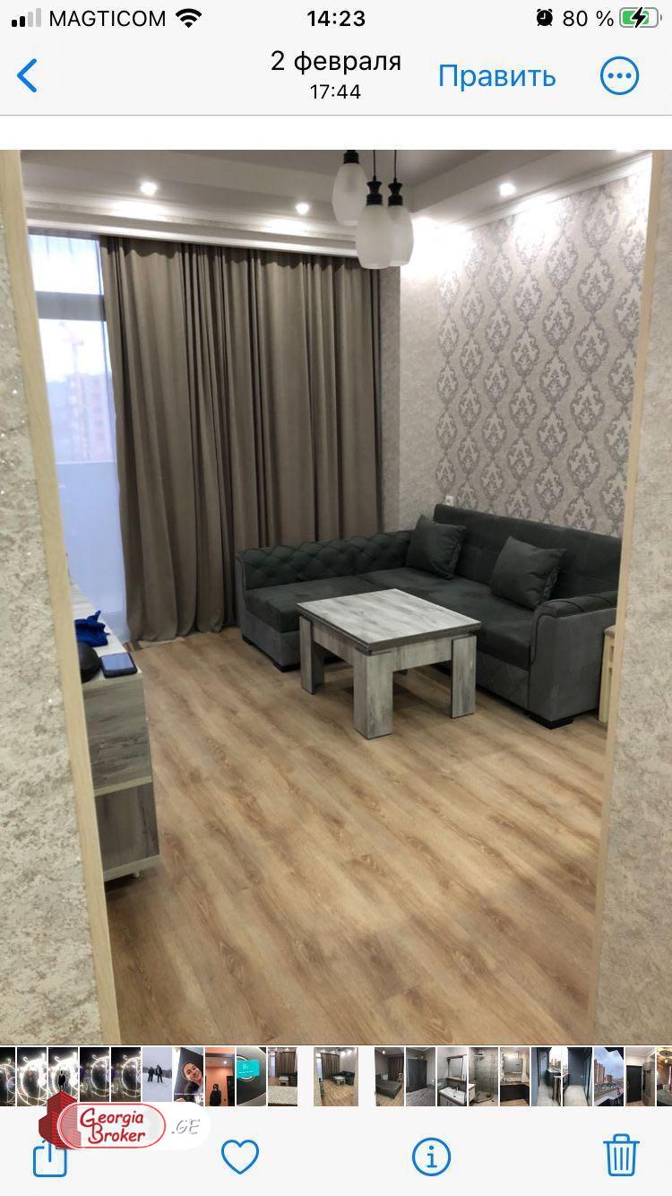 nearly repaired 2-room apartment for sale