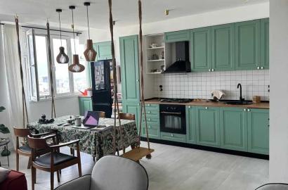 nearly repaired 4-room apartment for sale