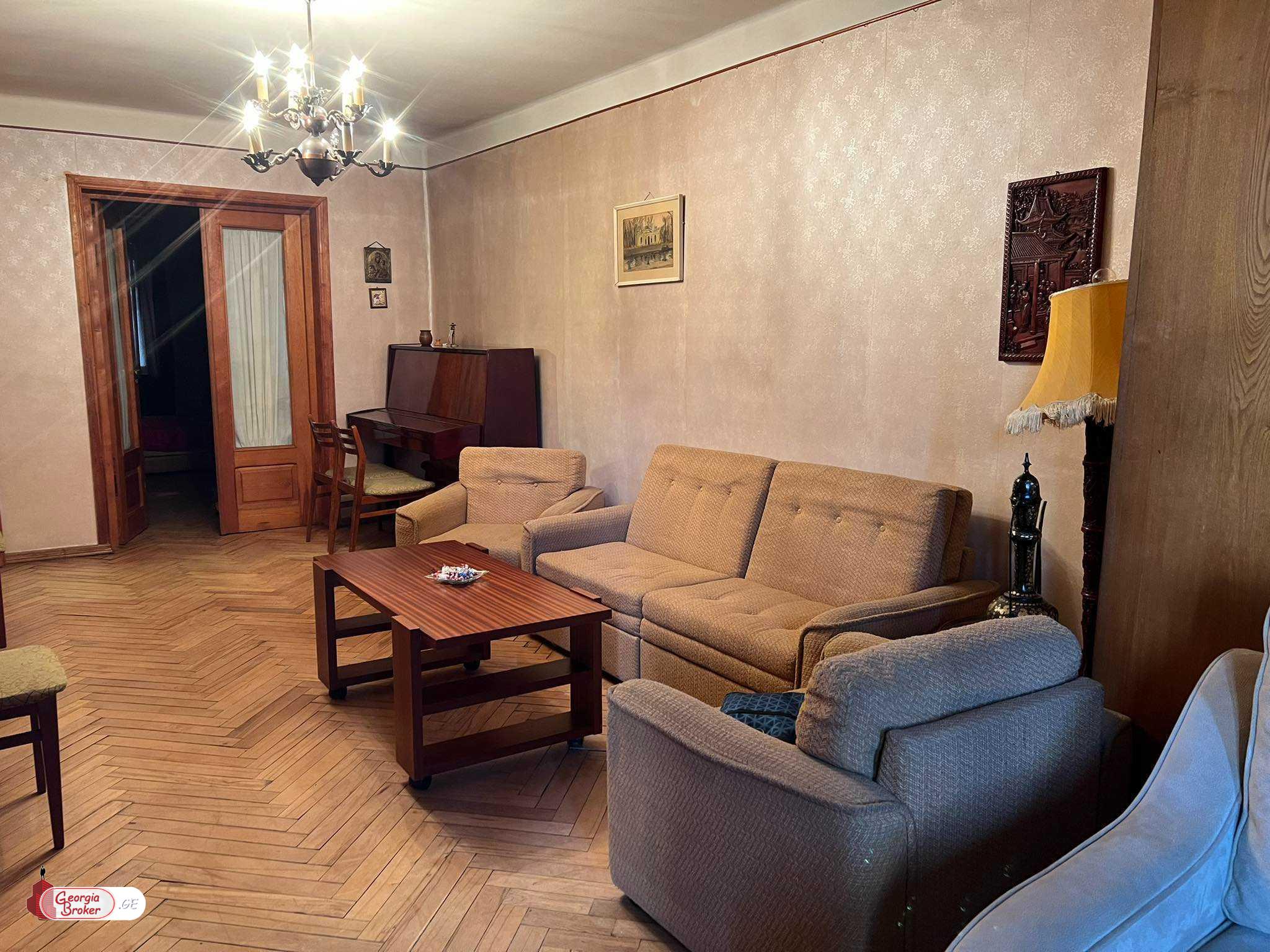 nearly repaired 4-room apartment for sale