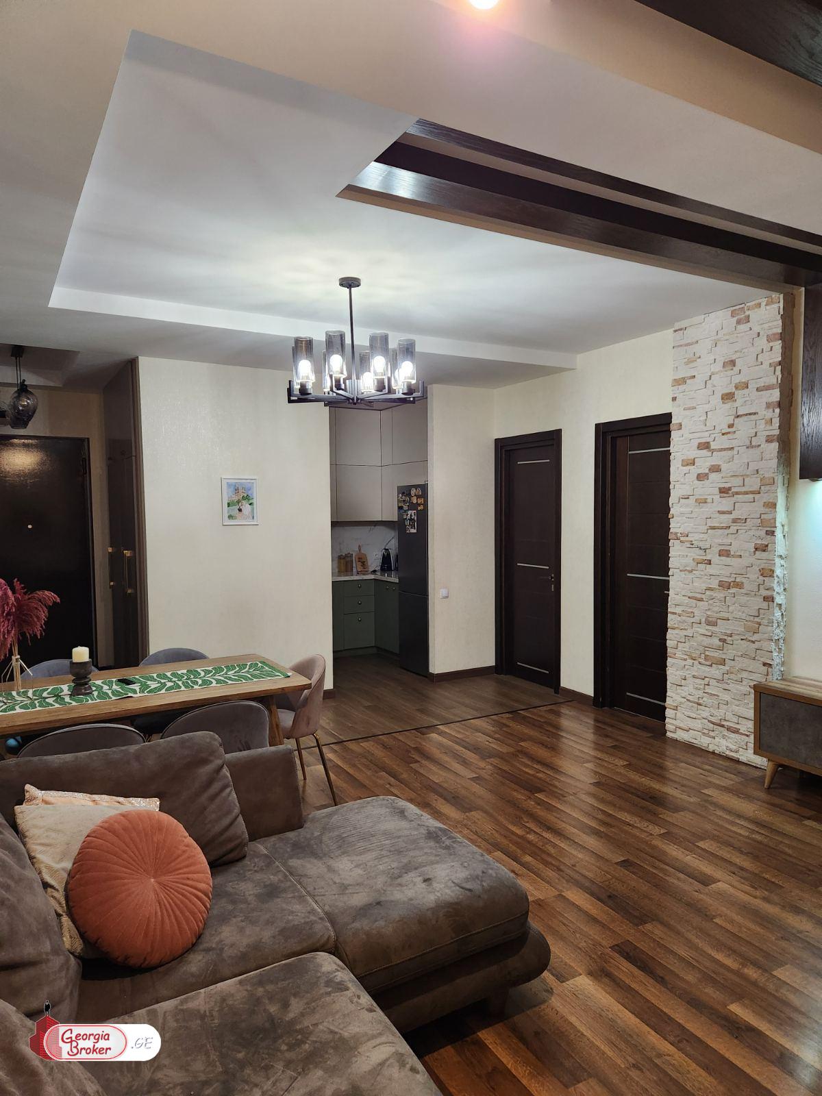 nearly repaired 4-room apartment for sale