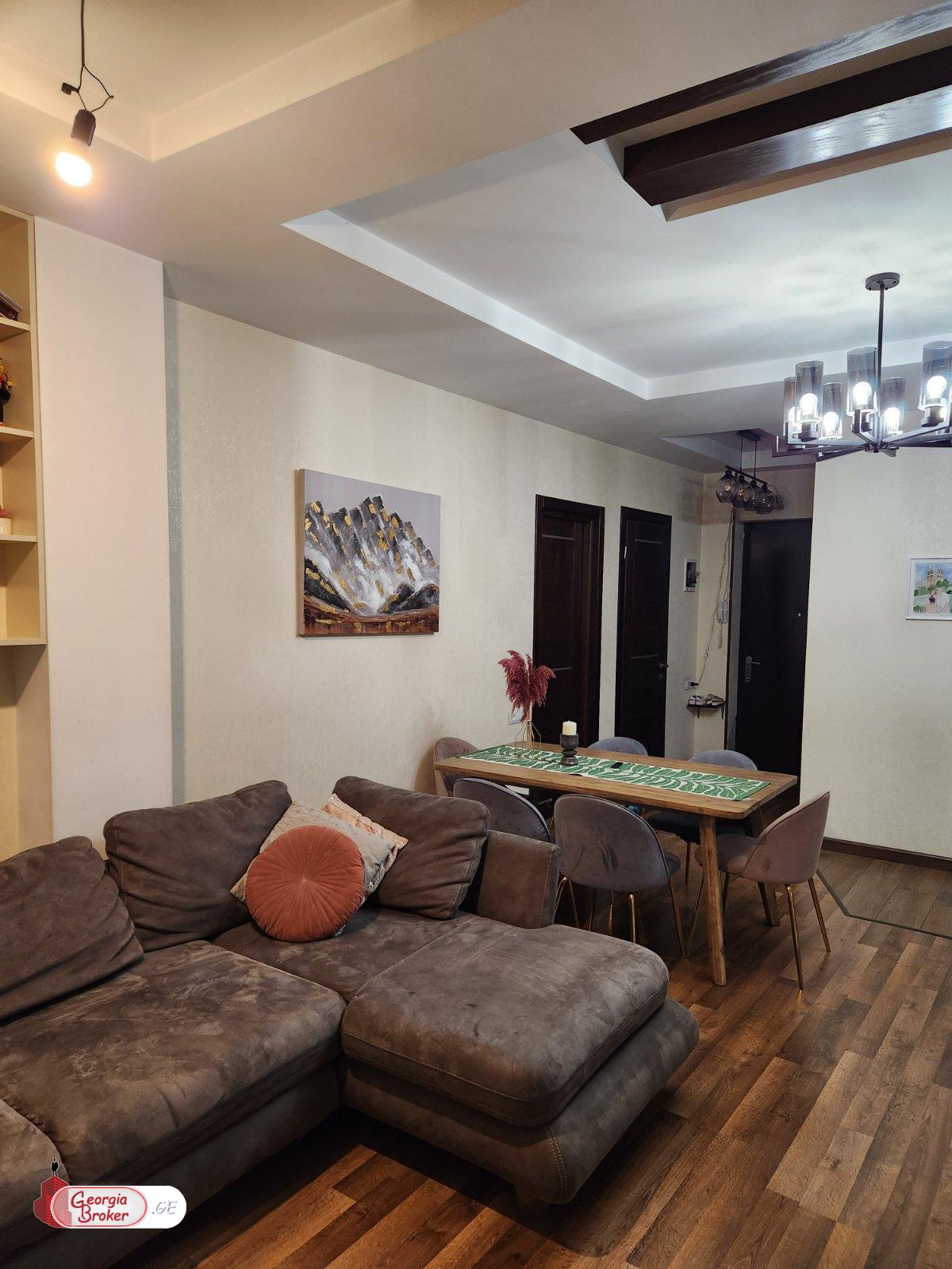 nearly repaired 4-room apartment for sale