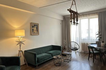 продается квартира с новым ремонтом 3-комнаты