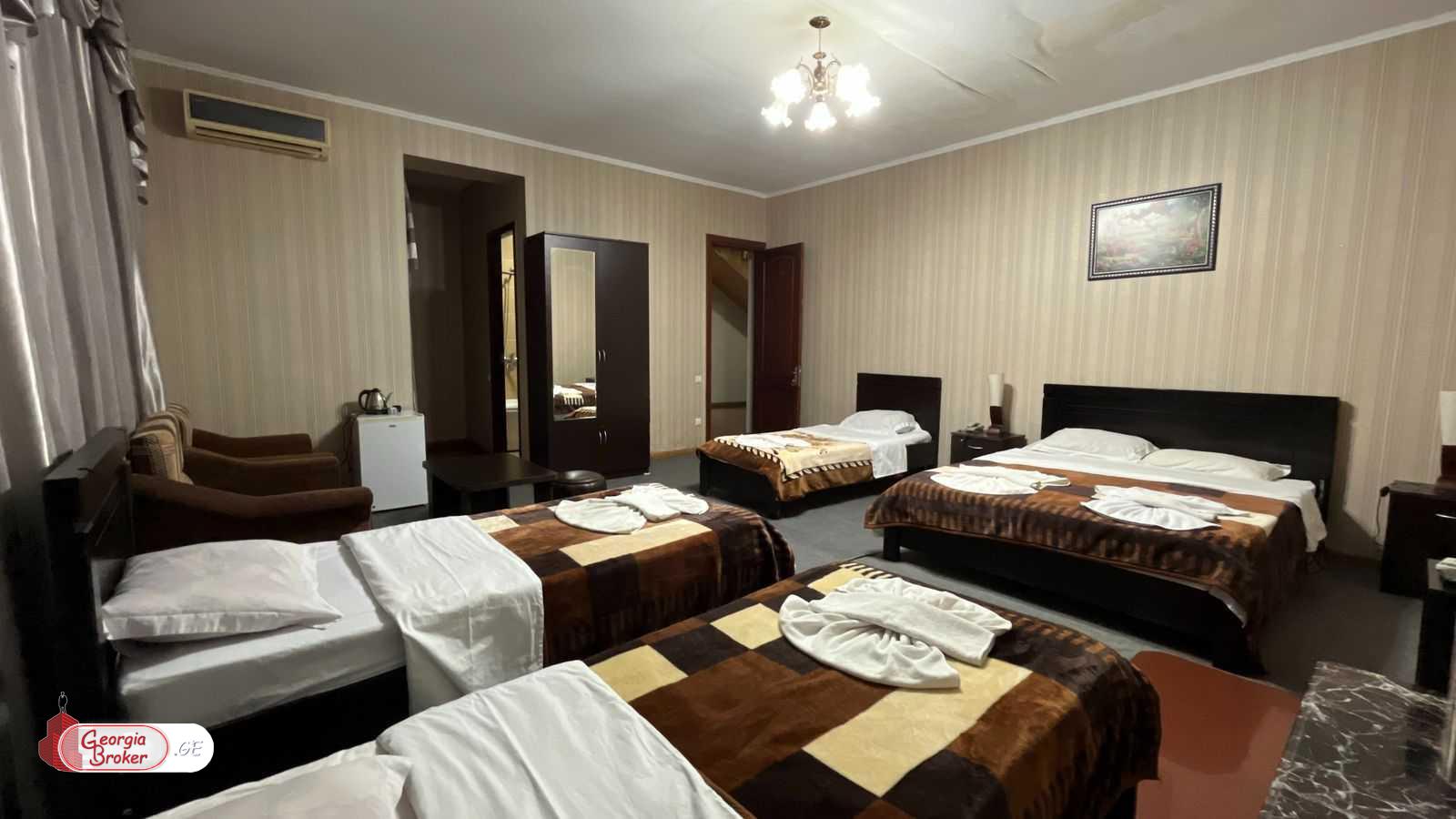 old repaired 11-room hotel for sale