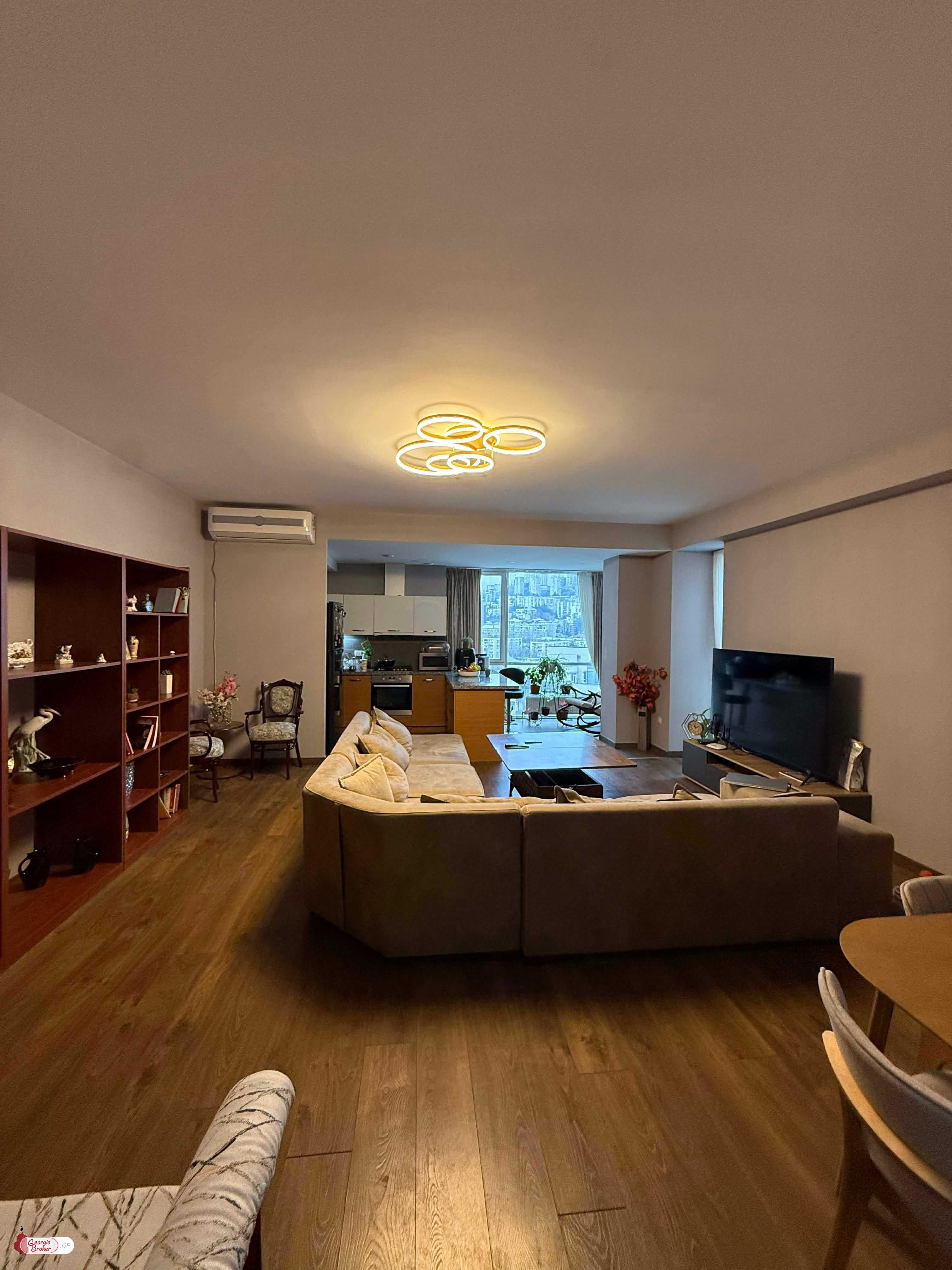 nearly repaired 4-room apartment for sale