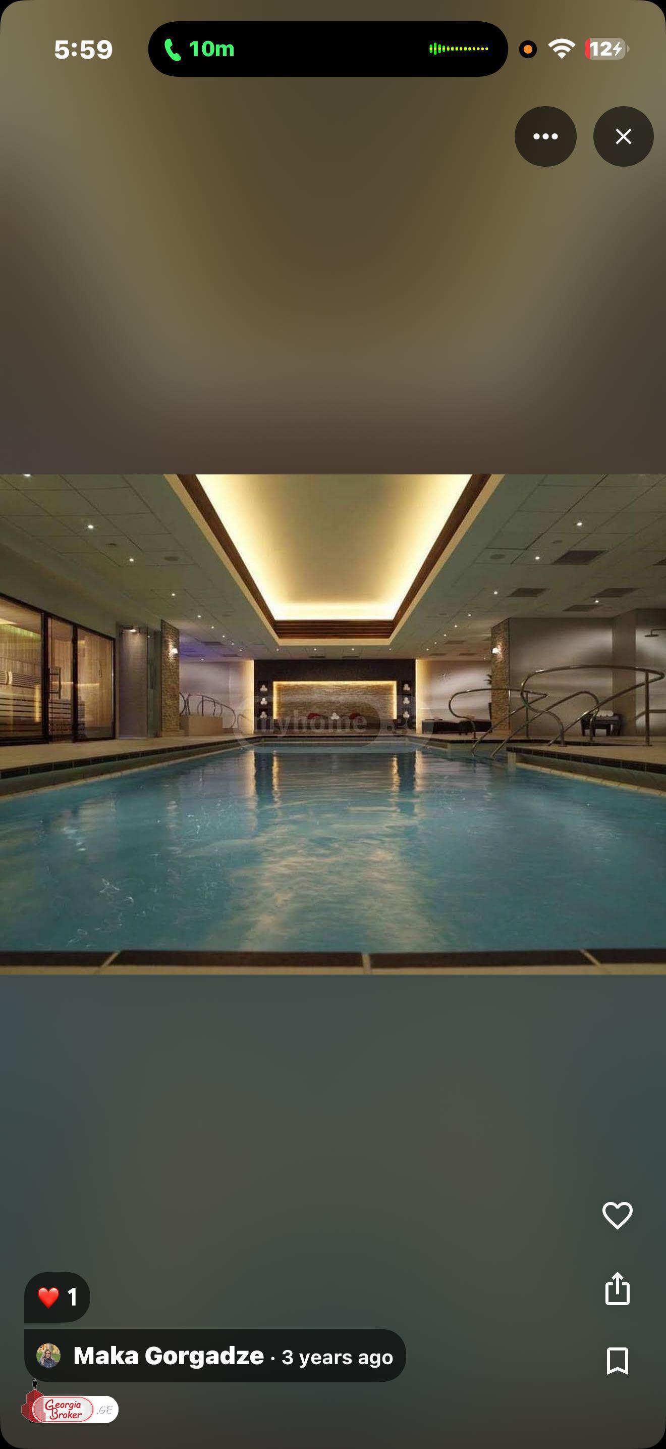 nearly repaired 3-room apartment for sale