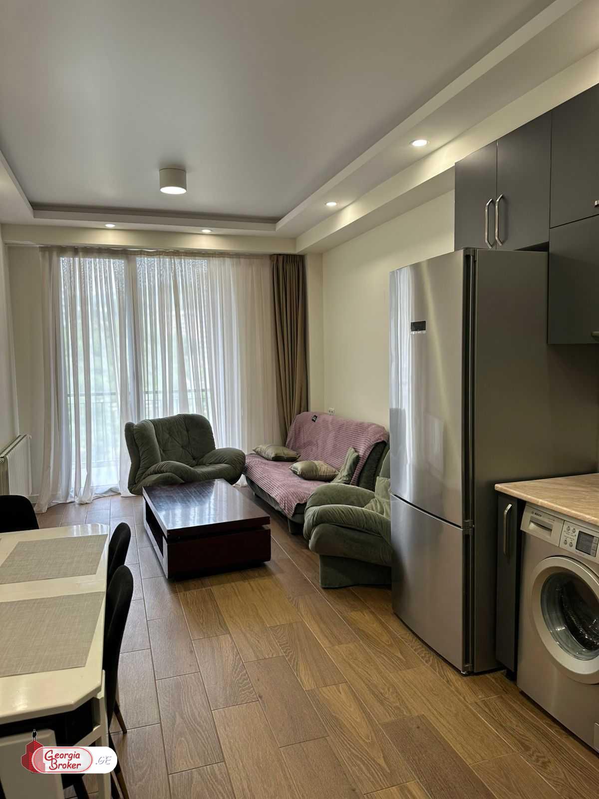 ქირავდება ახალი გარემონტებული 2 ოთახიანი ბინა