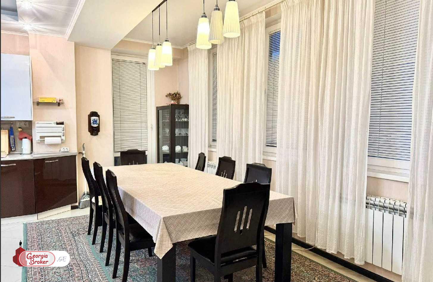 nearly repaired 6-room apartment for sale