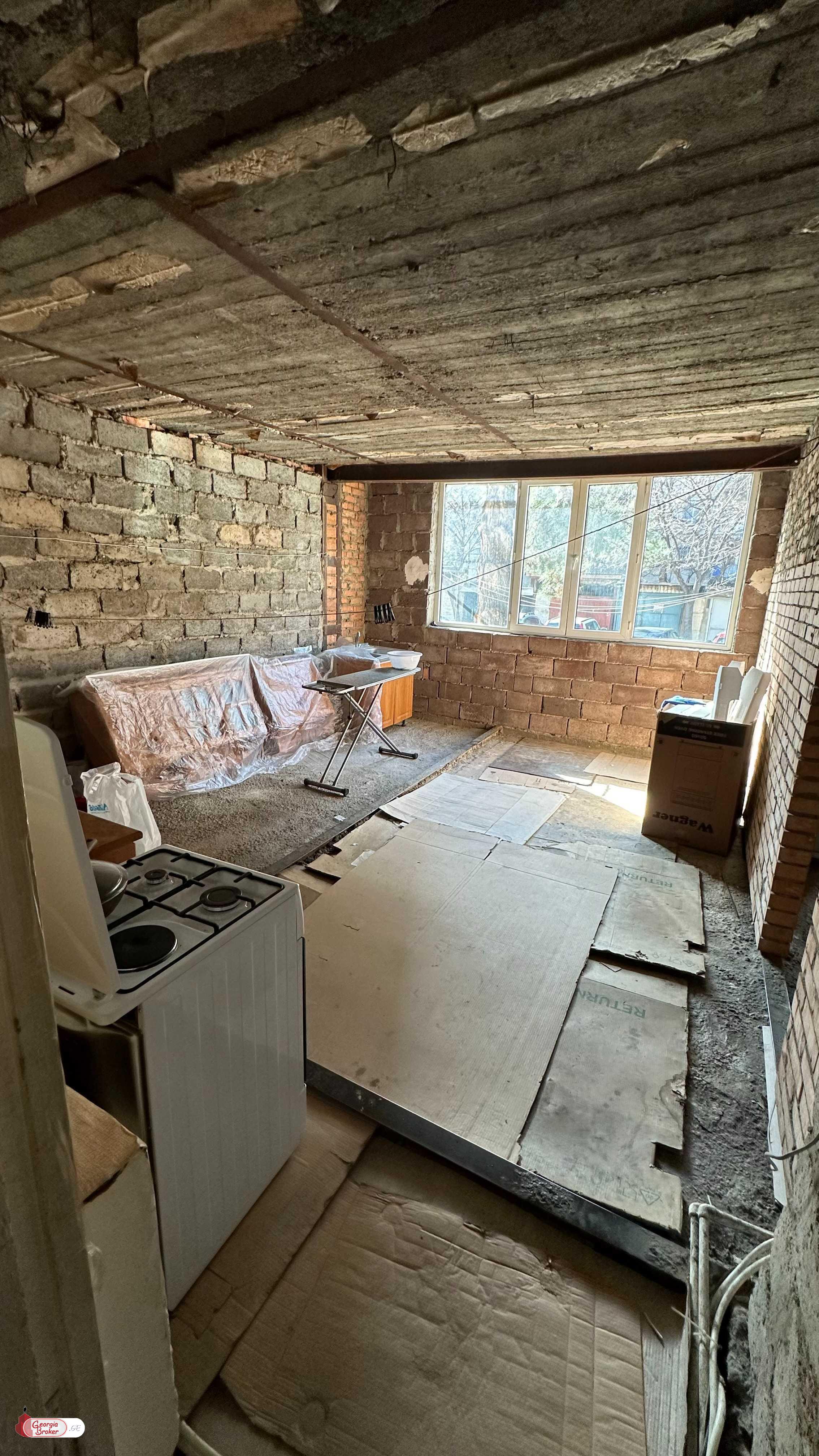 nearly repaired 4-room apartment for sale