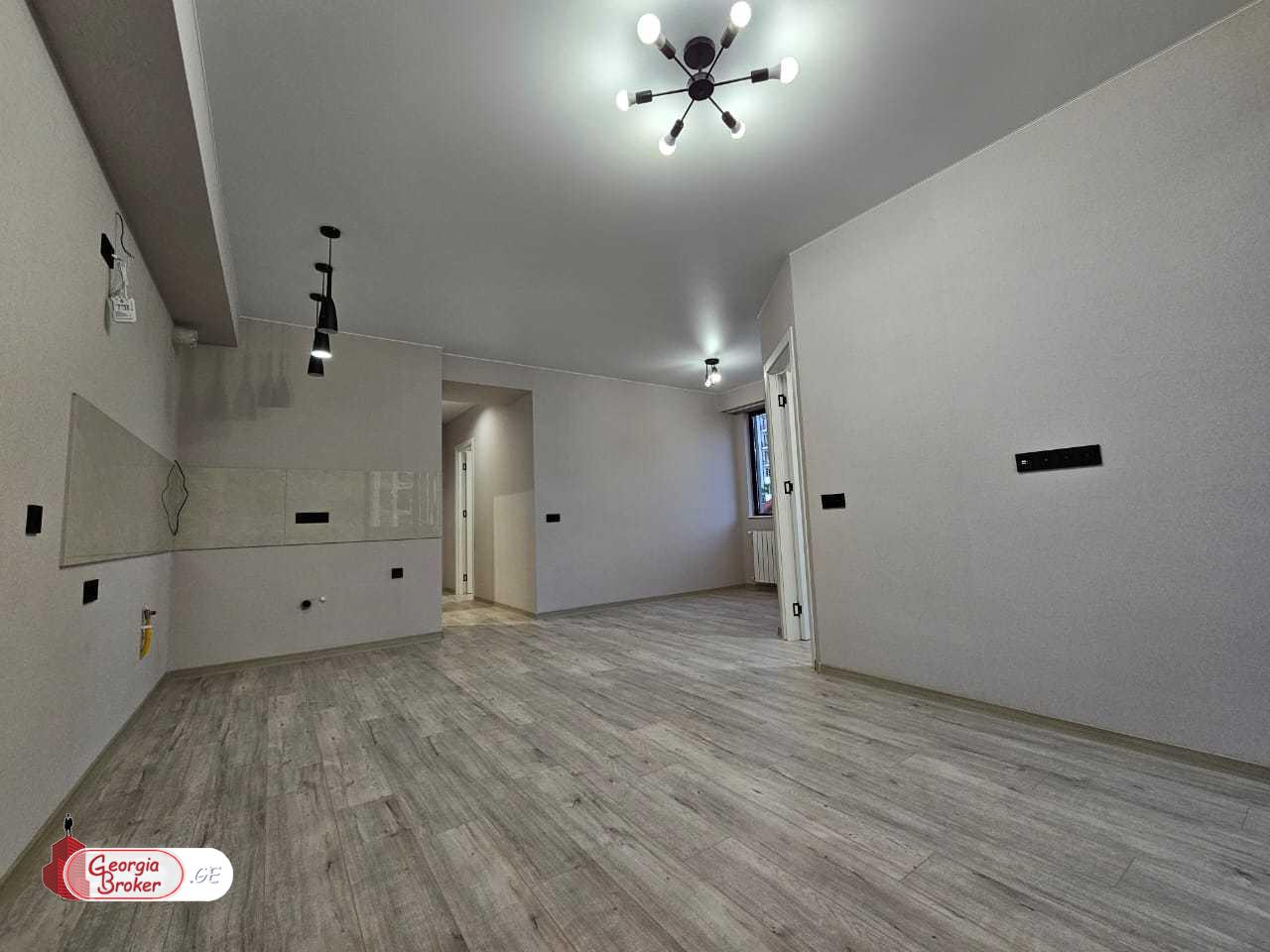 nearly repaired 3-room apartment for sale