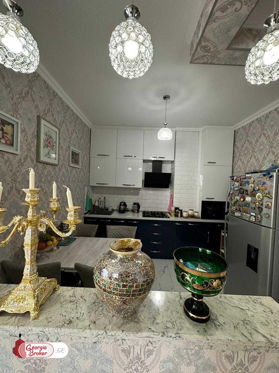 nearly repaired 3-room apartment for sale