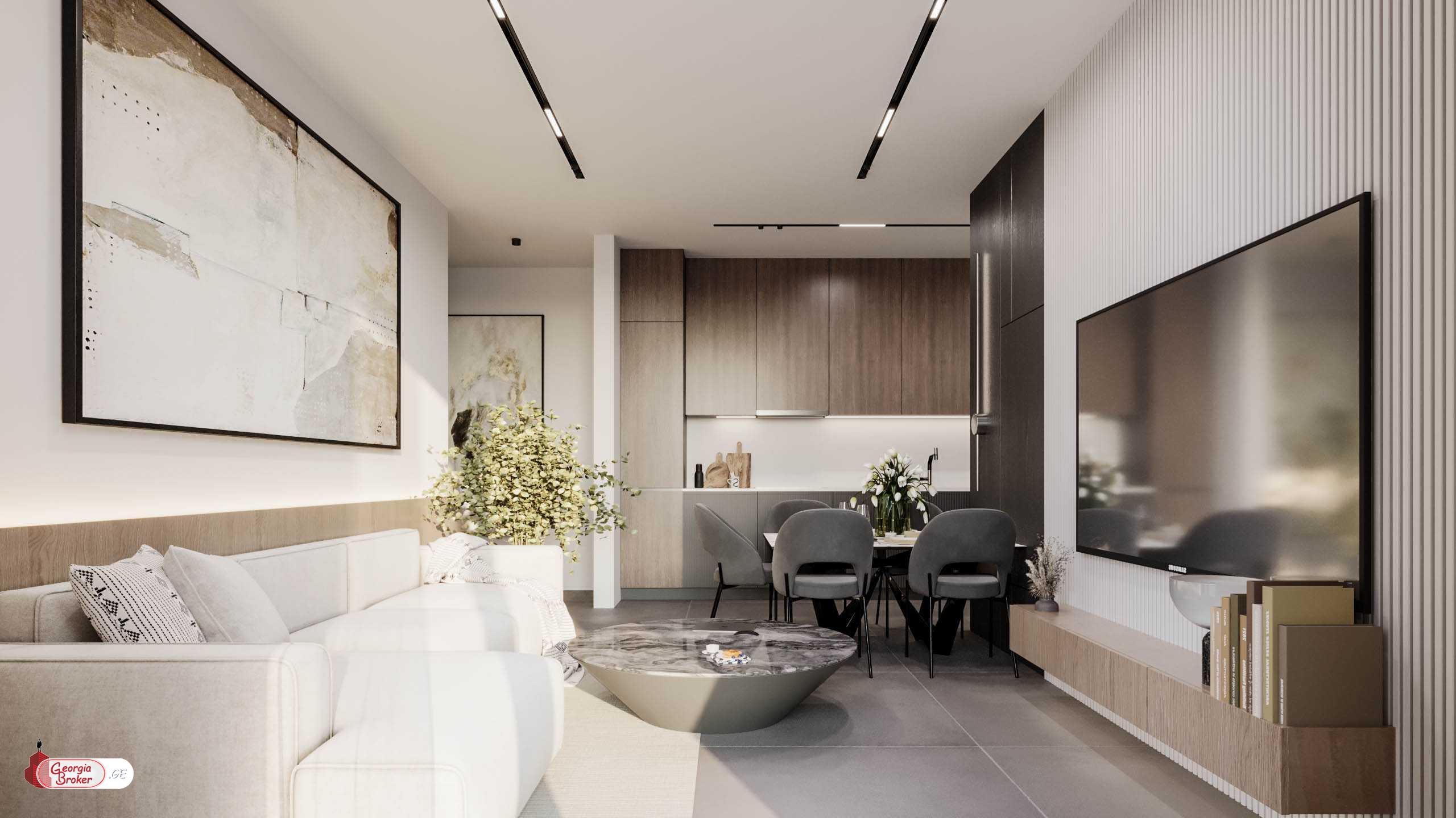 nearly repaired 3-room apartment for sale