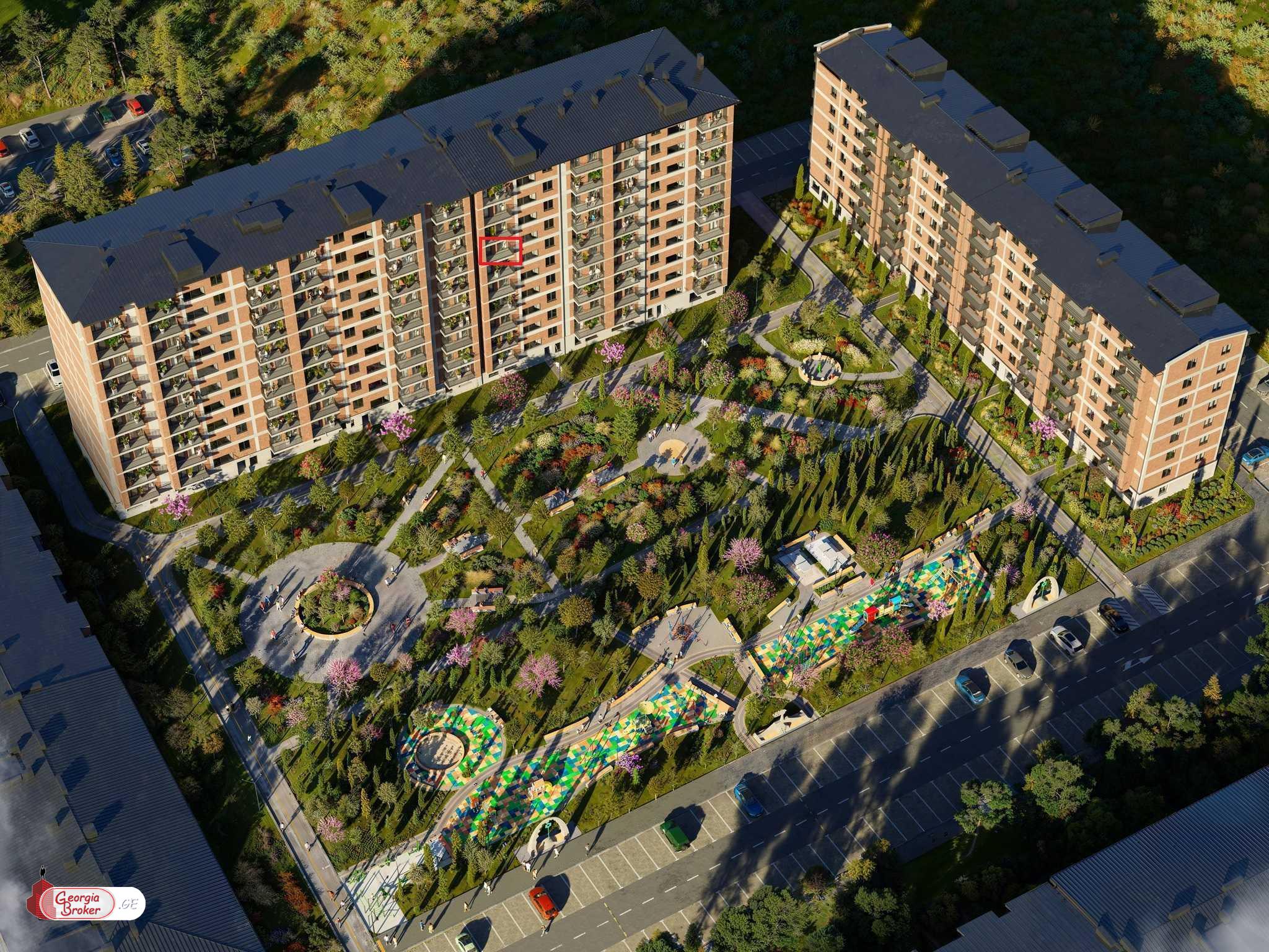 nearly repaired 2-room apartment for sale