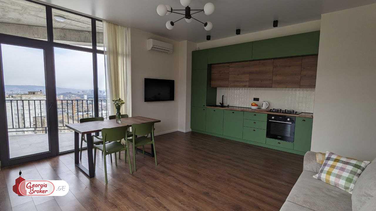 nearly repaired 3-room apartment for sale