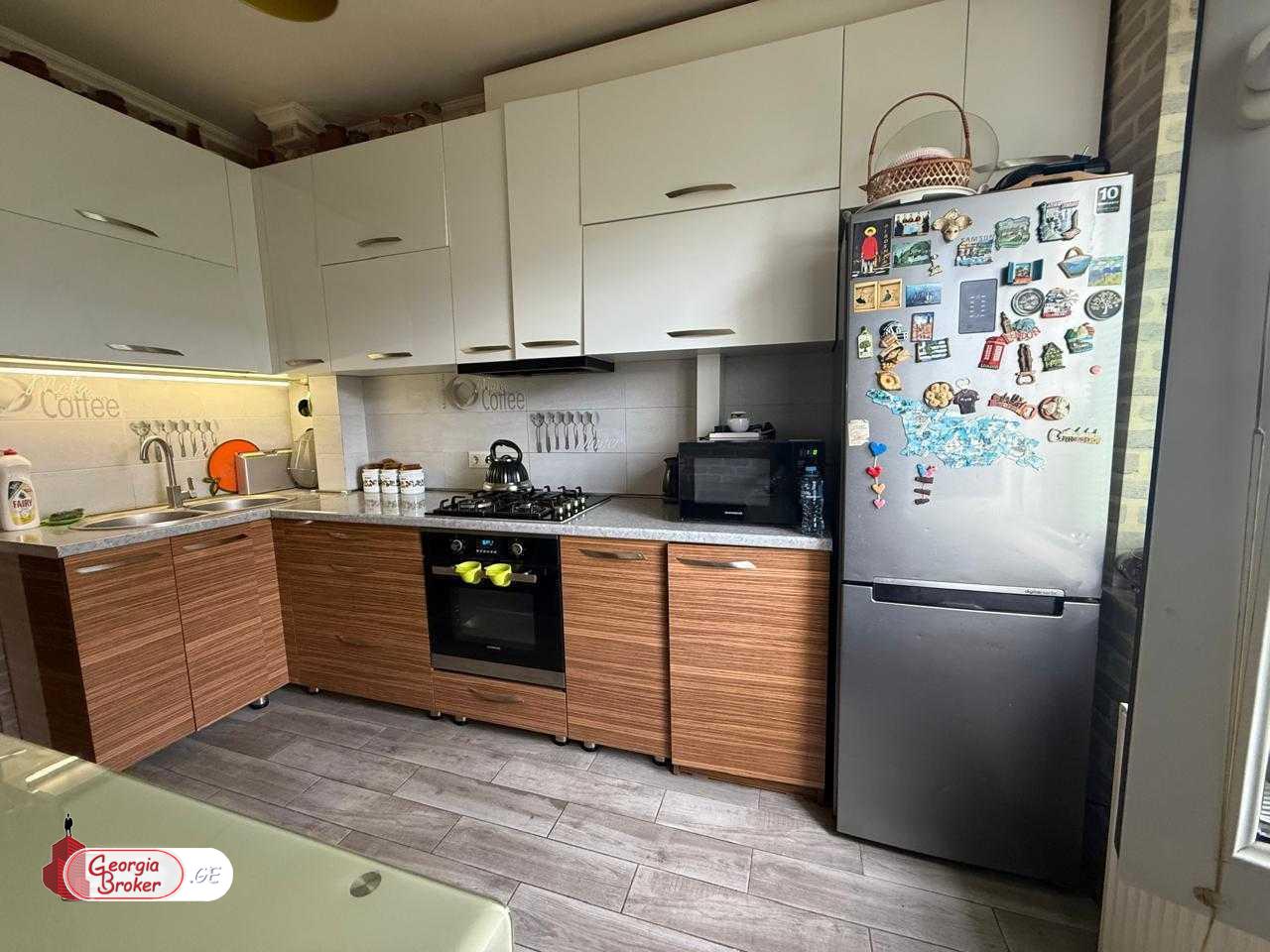 nearly repaired 3-room apartment for sale