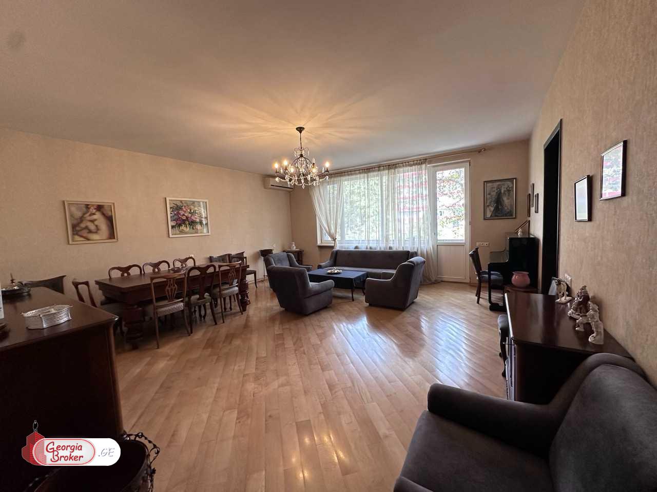 nearly repaired 4-room apartment for sale