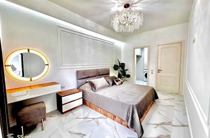 продается квартира с новым ремонтом 4-комнаты