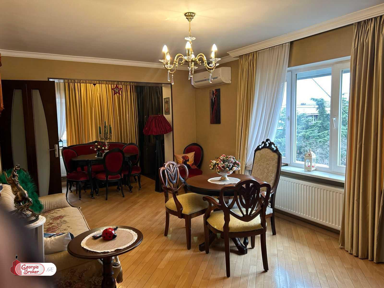 nearly repaired 4-room apartment for sale