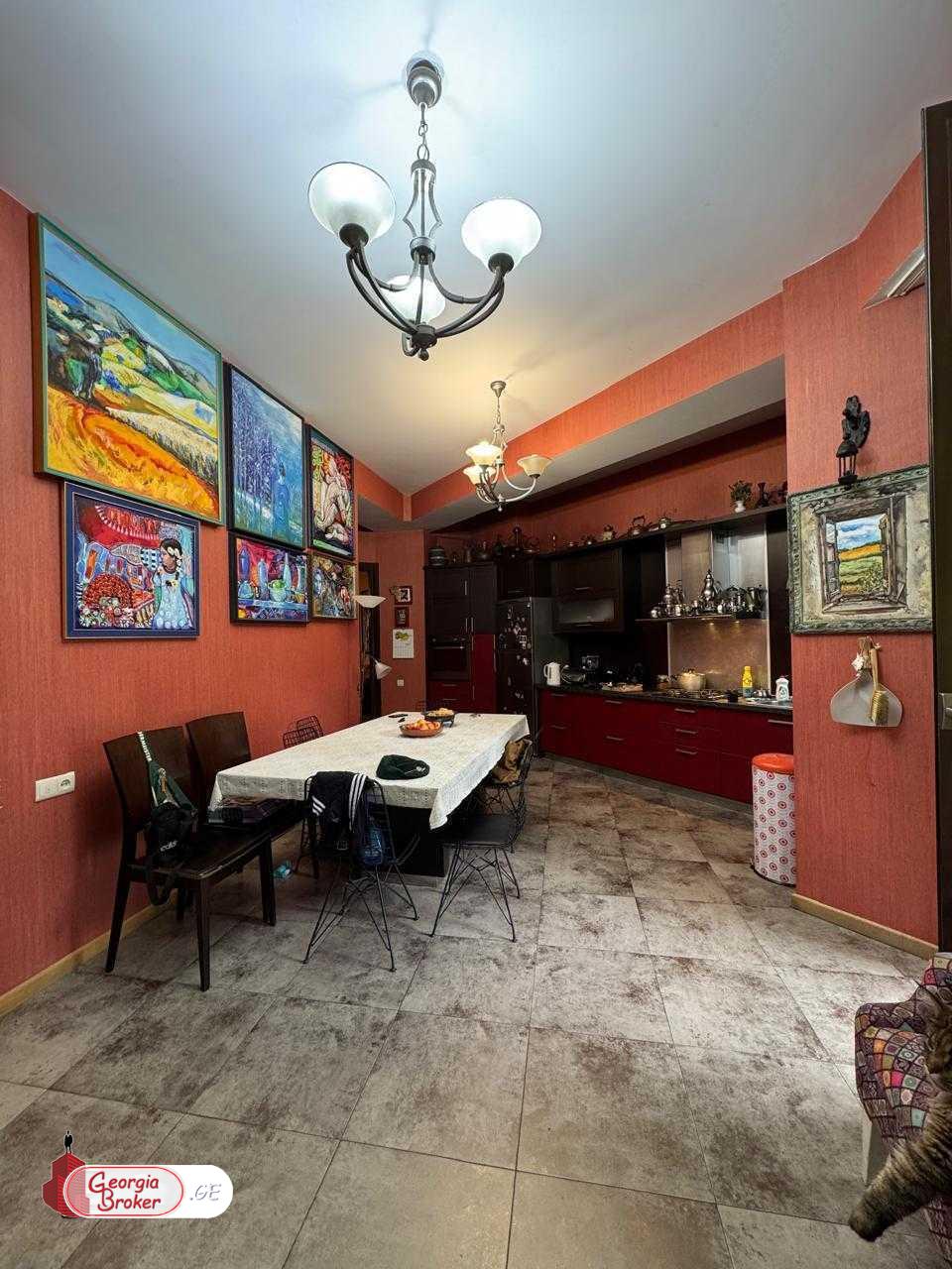 nearly repaired 5-room apartment for sale