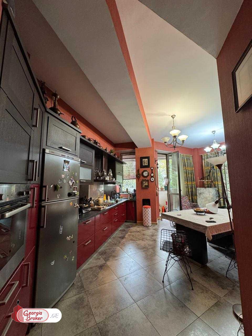 nearly repaired 5-room apartment for sale