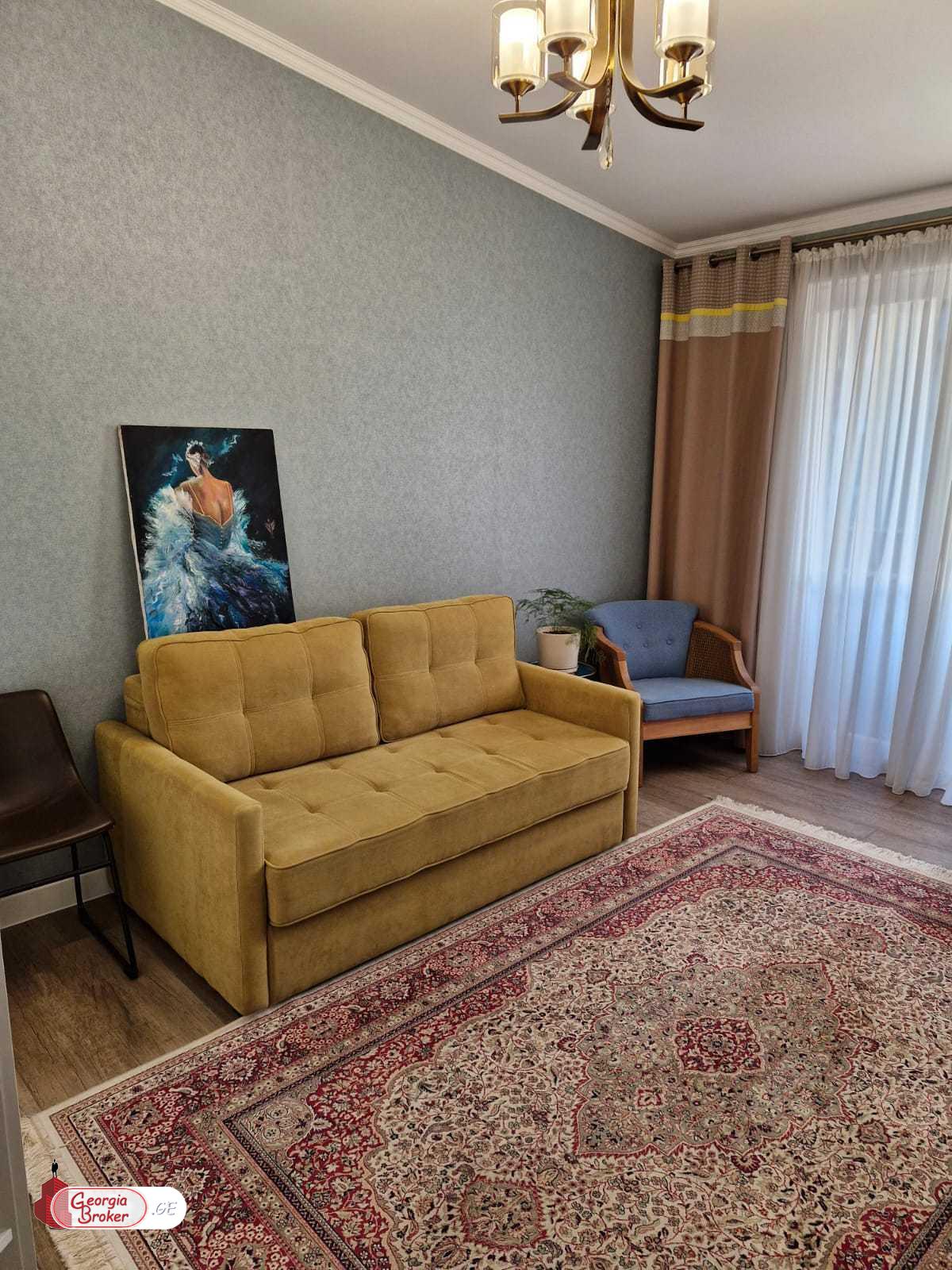 nearly repaired 3-room apartment for sale