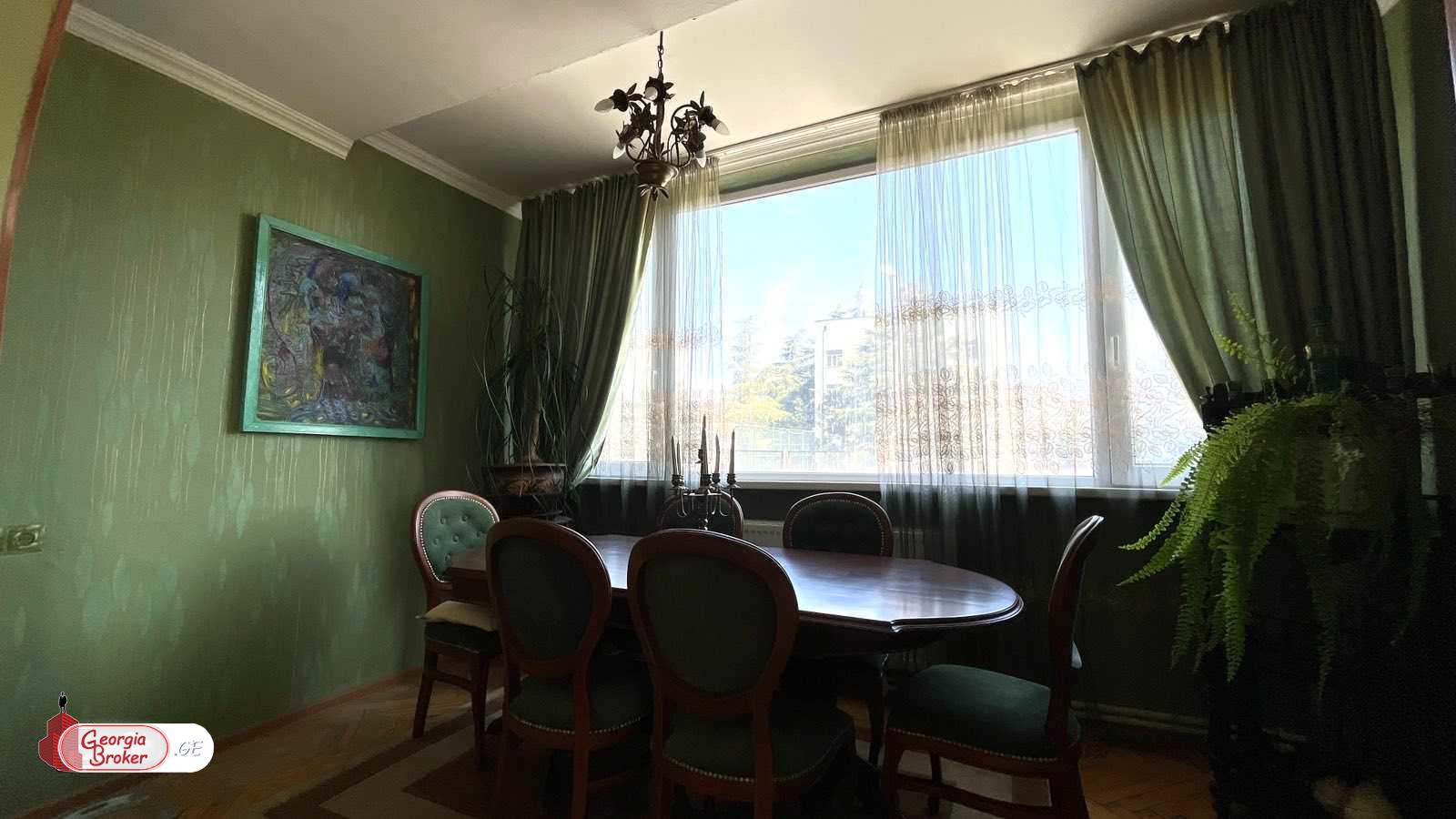 nearly repaired 4-room apartment for sale