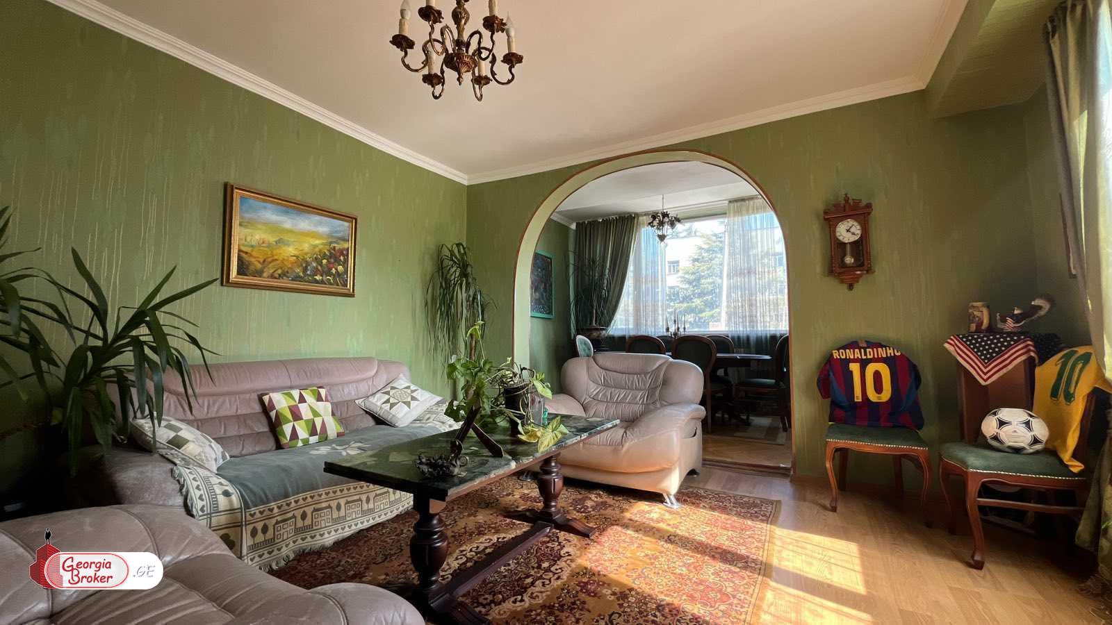 nearly repaired 4-room apartment for sale