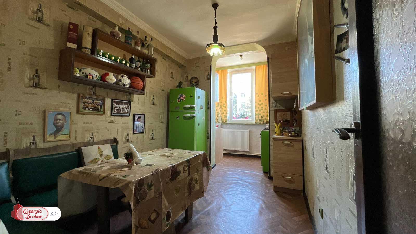 nearly repaired 4-room apartment for sale