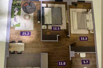 იყიდება ახალი გარემონტებული 3 ოთახიანი ბინა