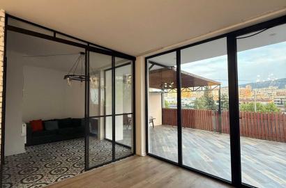 nearly repaired 3-room apartment for sale