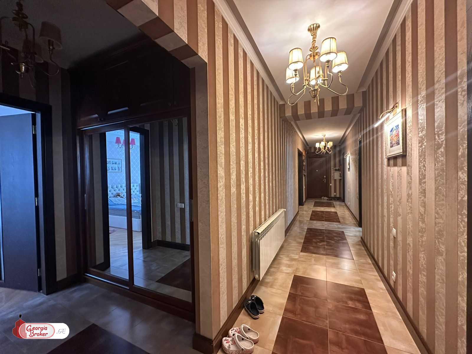 nearly repaired 5-room apartment for sale