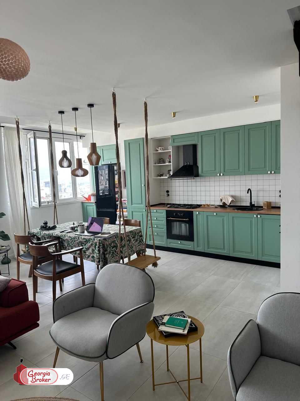 nearly repaired 4-room apartment for sale