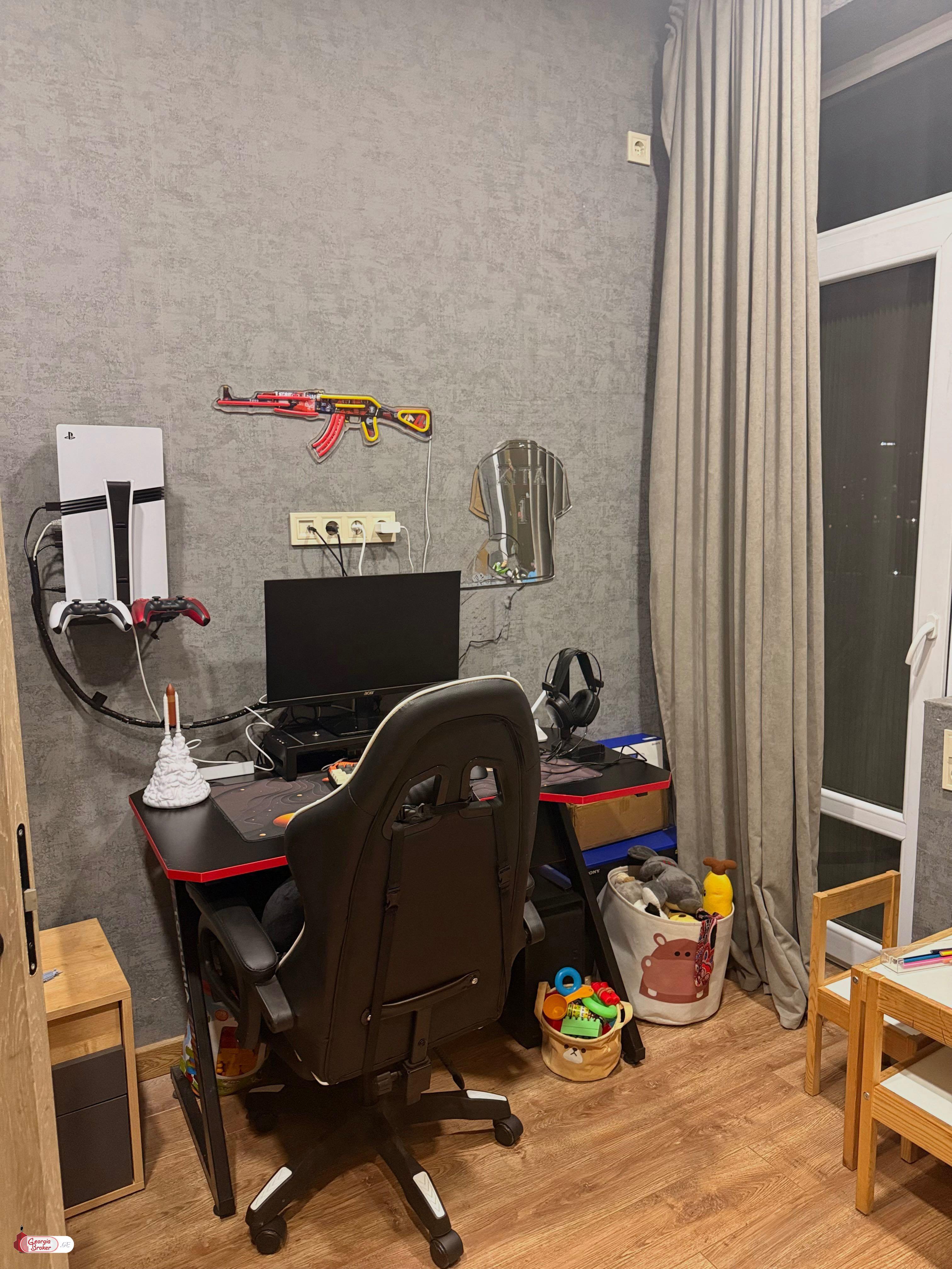 nearly repaired 3-room apartment for sale