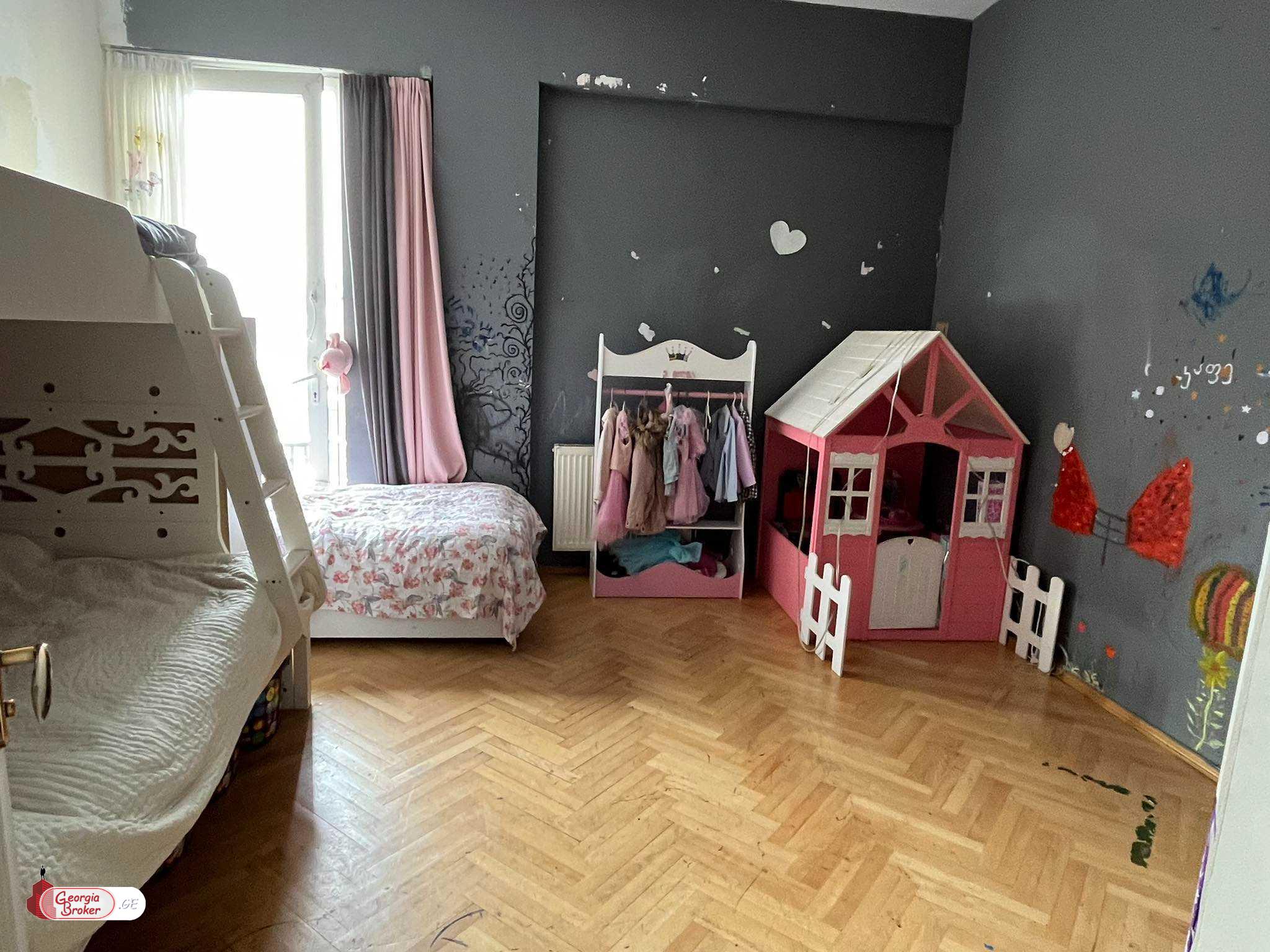 nearly repaired 5-room apartment for sale
