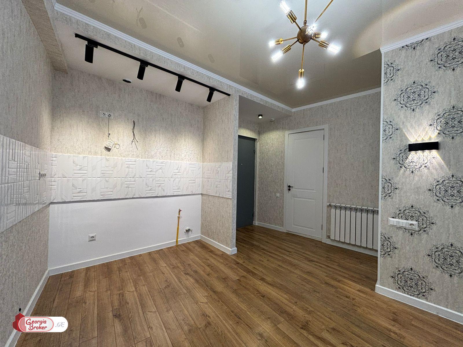 продается квартира с новым ремонтом 2-комнаты