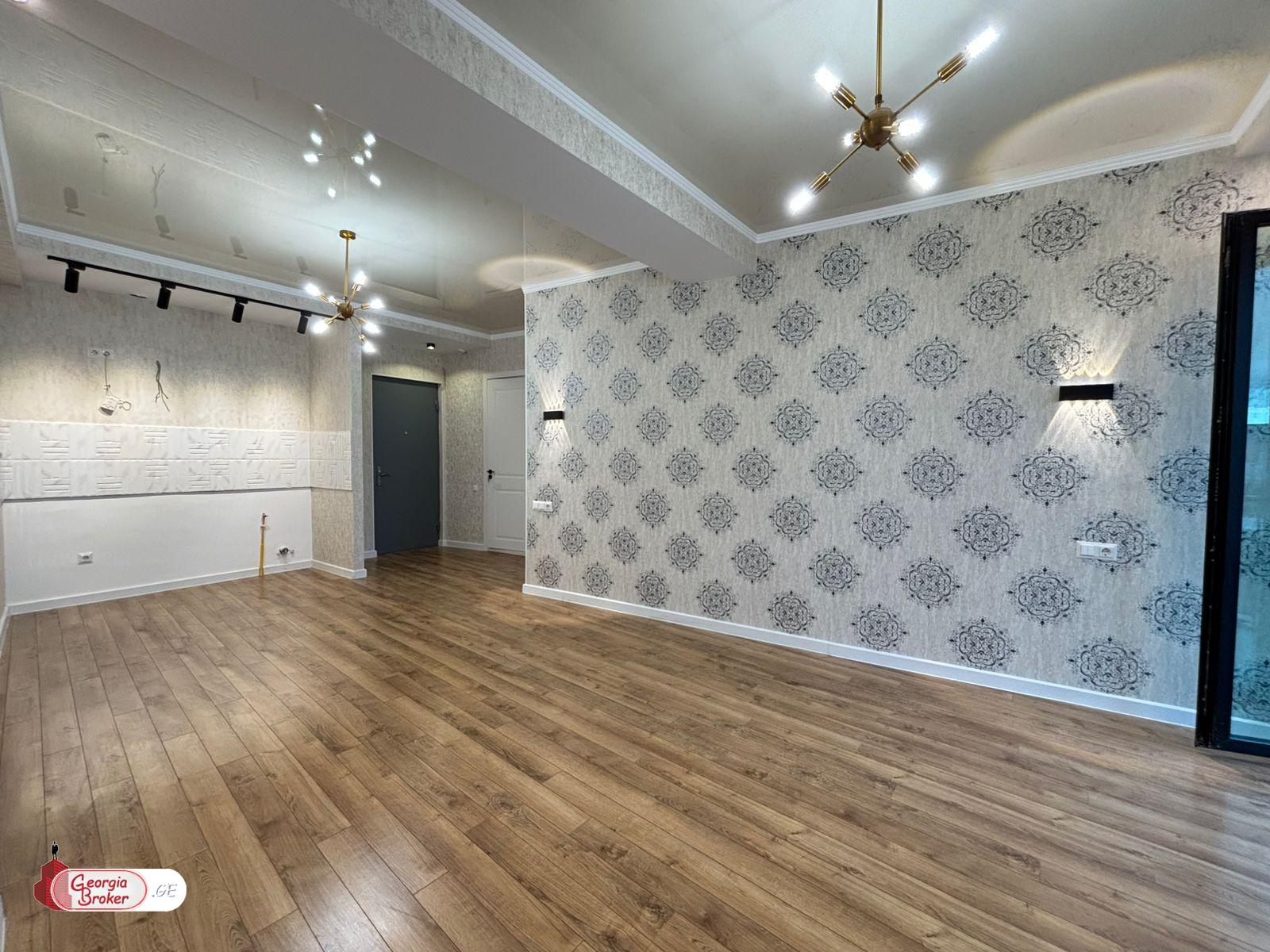 продается квартира с новым ремонтом 2-комнаты