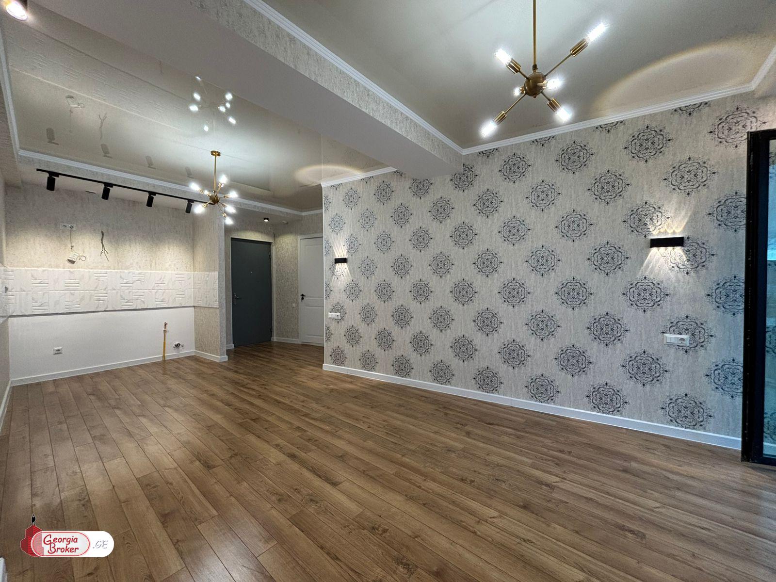 продается квартира с новым ремонтом 2-комнаты