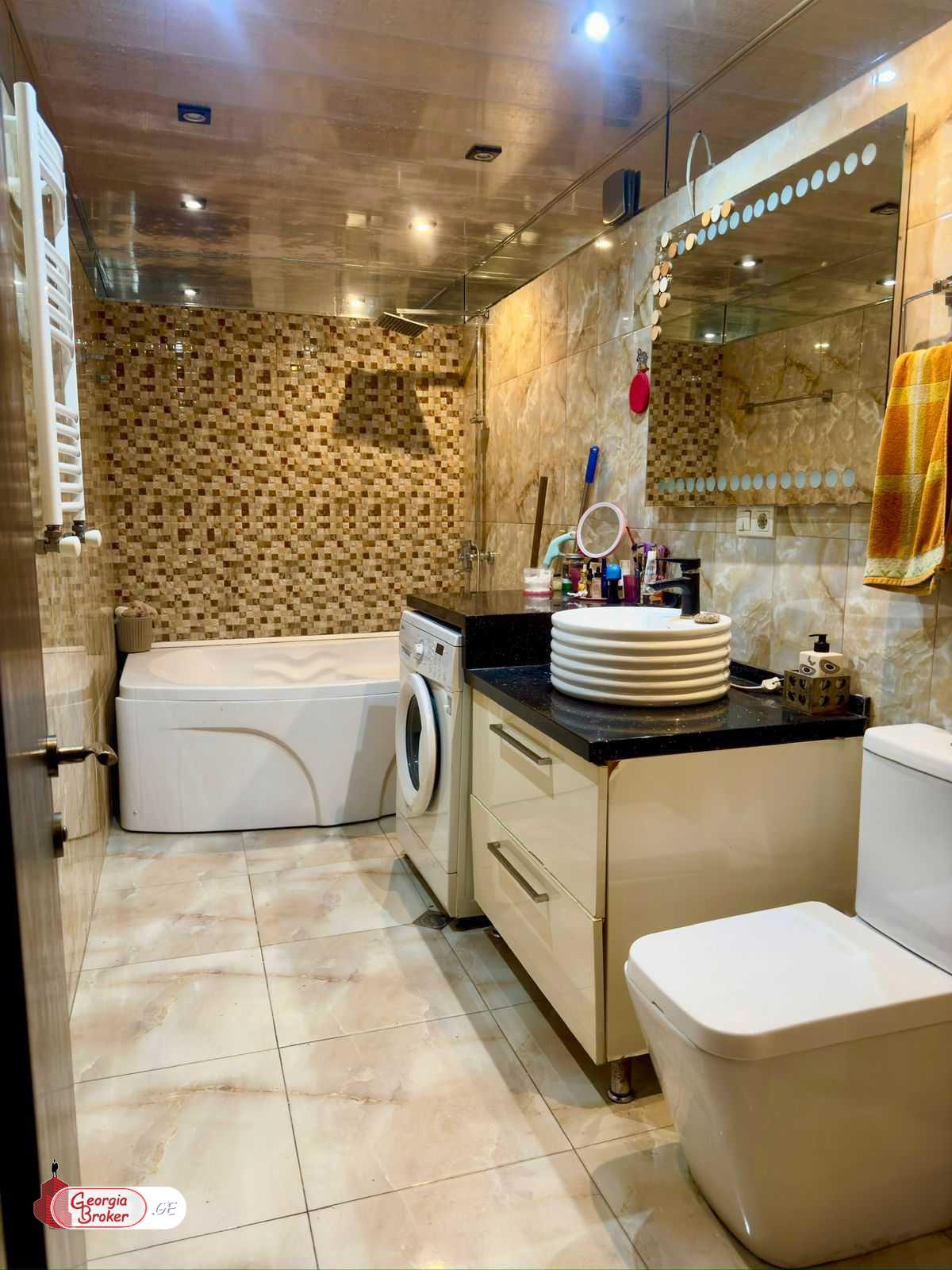 nearly repaired 3-room apartment for sale