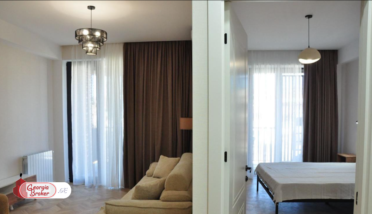 nearly repaired 2-room apartment for sale