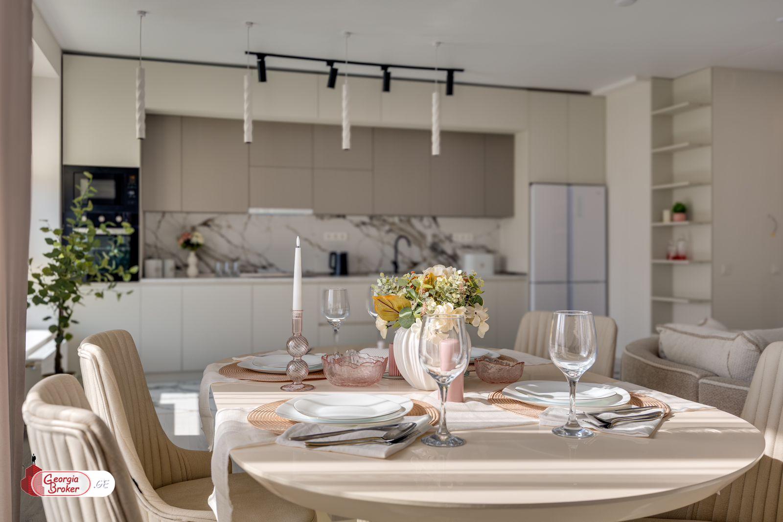 nearly repaired 3-room apartment for sale