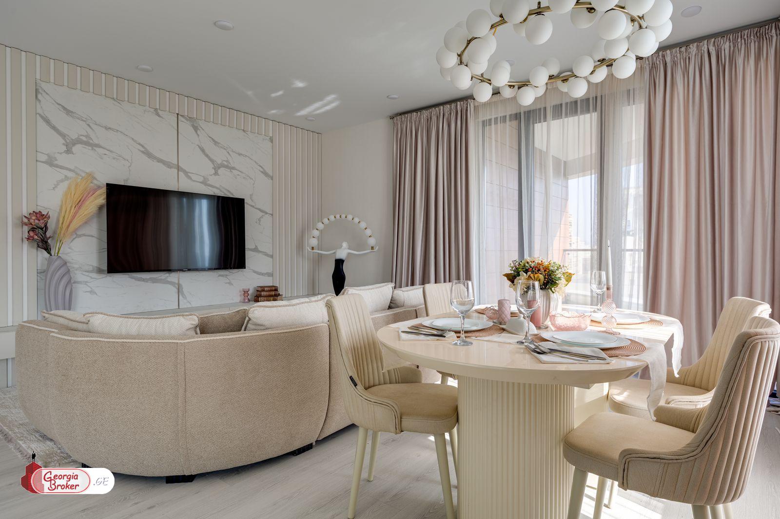 nearly repaired 3-room apartment for sale