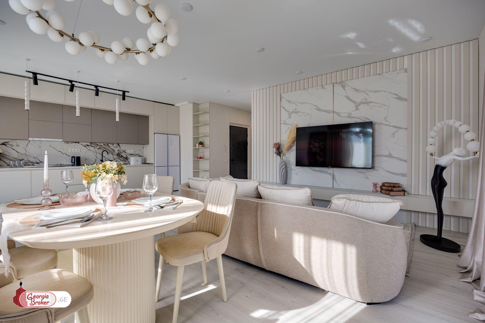 nearly repaired 3-room apartment for sale