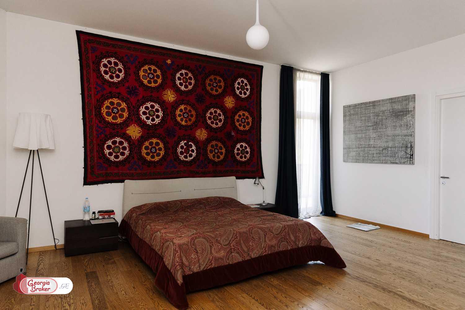 nearly repaired 8-room apartment for sale